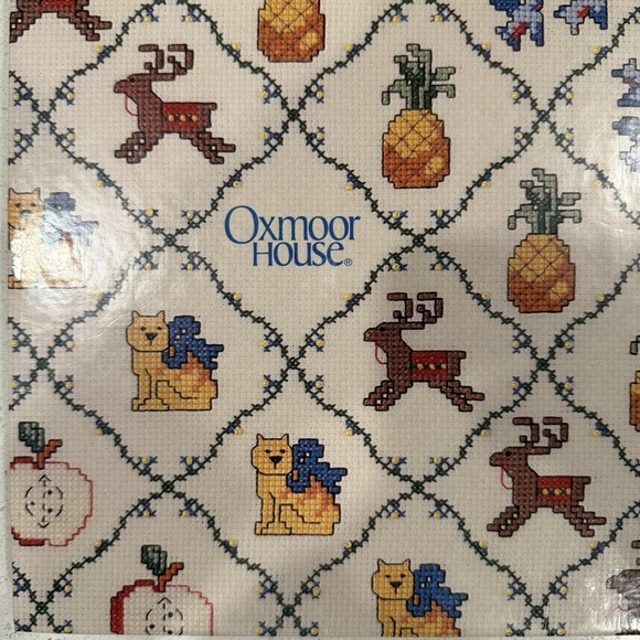 Holidays in Cross Stitch Patterns Book Crafting Cottagecore Grandmacore Vintage - Picture 7 of 7